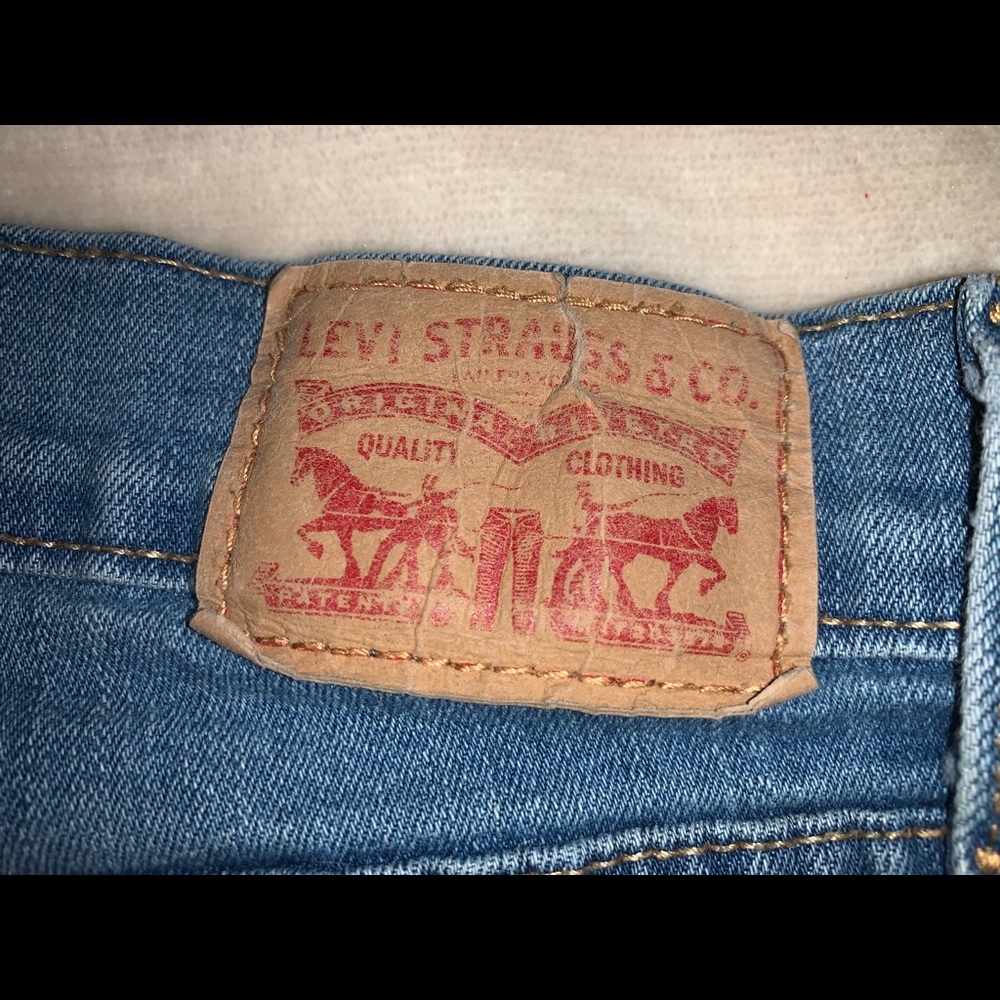 Levi blue jeans